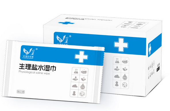 生理盐水湿巾独立装